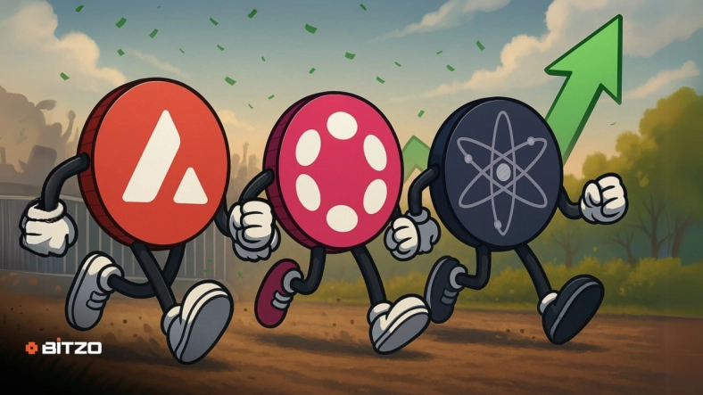 Investor Excitement Rises as Avalanche, Polkadot, and Cosmos Show Signs of June Breakout
