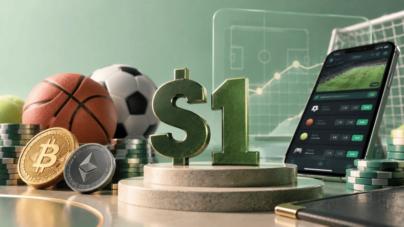 Crypto Sportsbooks with One Dollar Minimum Bets