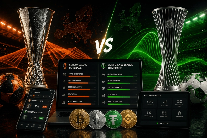 Europa and Conference League Coverage Compared