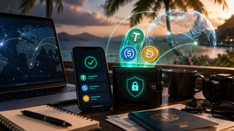Receiving Stablecoin Payroll Abroad: What Remote Workers Need in a Wallet