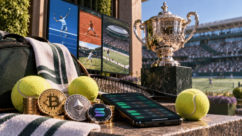 Tennis Crypto Betting: Grand Slam Market Coverage Compared