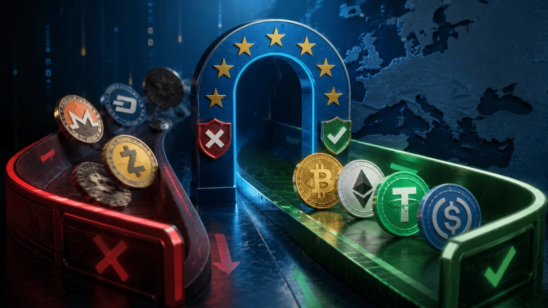 How MiCA Changed Which Coins Reach Crypto Casino Players