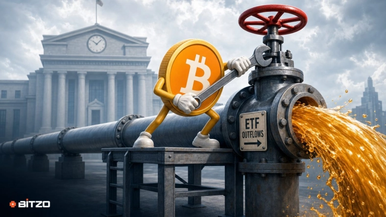 Bitcoin ETF Outflows Extend Ahead of Fed Decision