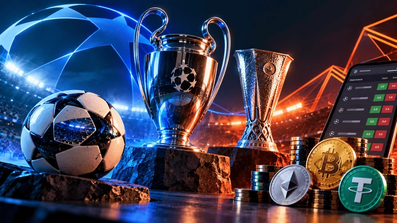 European Club Nights: 9 Crypto Sportsbooks Ranked for UCL and Europa League