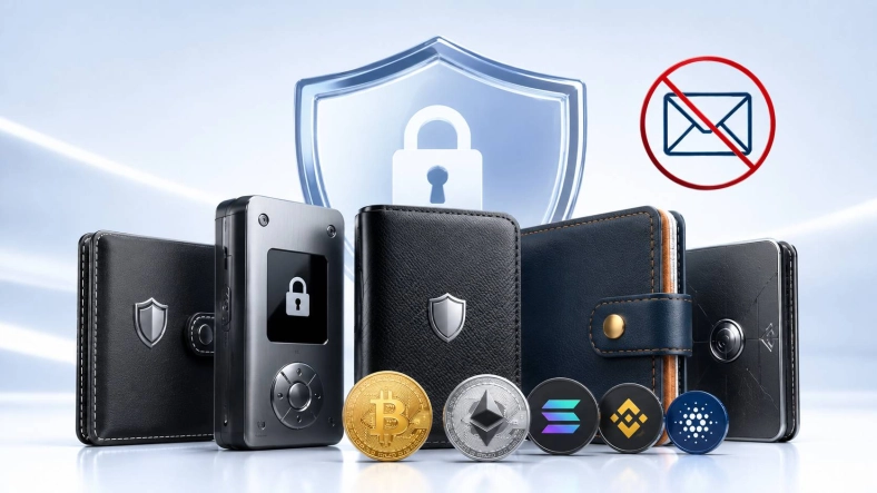 5 Best Crypto Wallets Without Email Registration in 2026