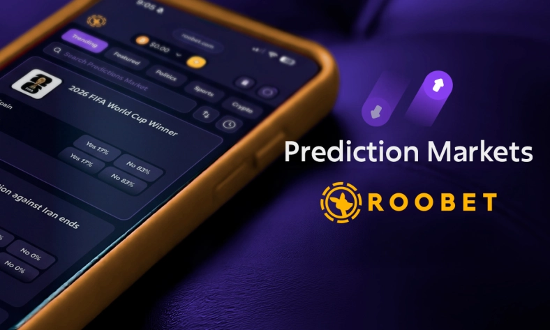 Roobet Launches Prediction Markets on May 6, The First Major Crypto Casino to Integrate the Format