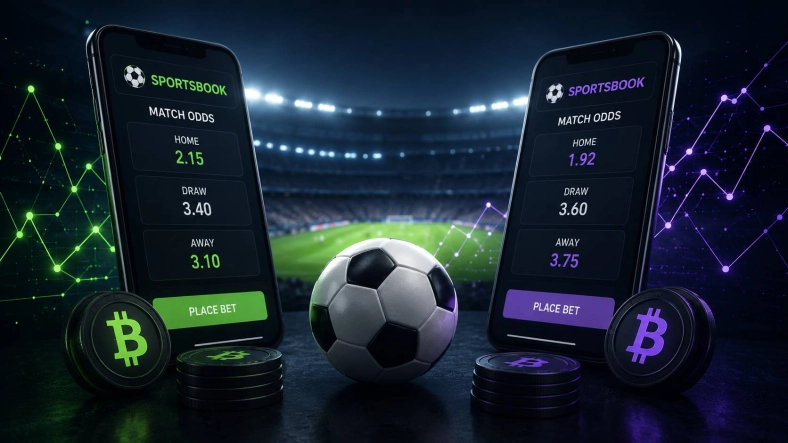 Why Two Crypto Sportsbooks Show Different Odds on the Same Match
