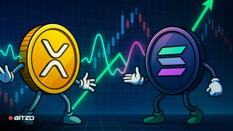 XRP vs Solana (SOL): Which Token Shows Stronger Harmonic Pattern for Potential Upside Move?