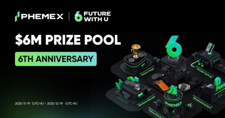 Phemex Launches $6 Million, Multi-Venue Festival to Celebrate Its 6th Anniversary