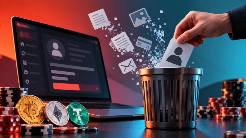 Account Deletion at Crypto Casinos: What Happens to Your Data When You Close