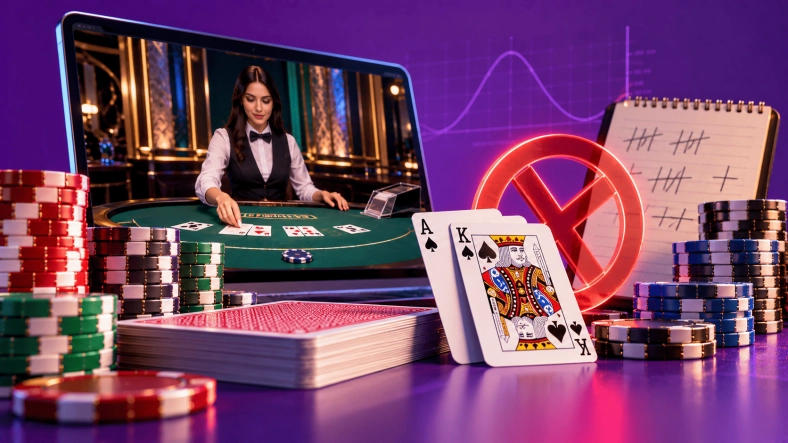 Card-Counting Myths at Live Online Blackjack