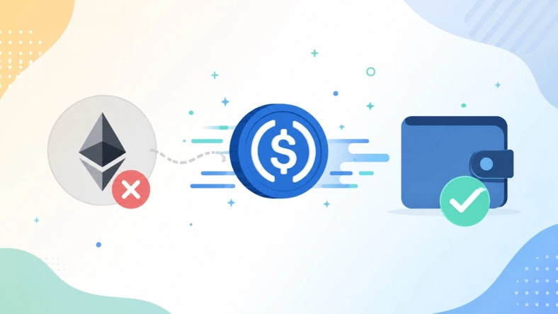 How to Send USDC Without Holding ETH for Gas Fees