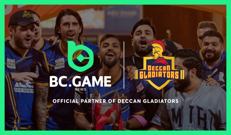 BC.GAME News Backs Deccan Gladiators as Title Sponsor in 2025 Abu Dhabi T10 League