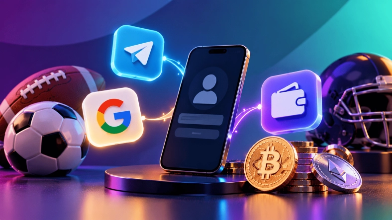 Telegram, Google, or a Wallet: 9 Crypto Sportsbooks Ranked on Login Options