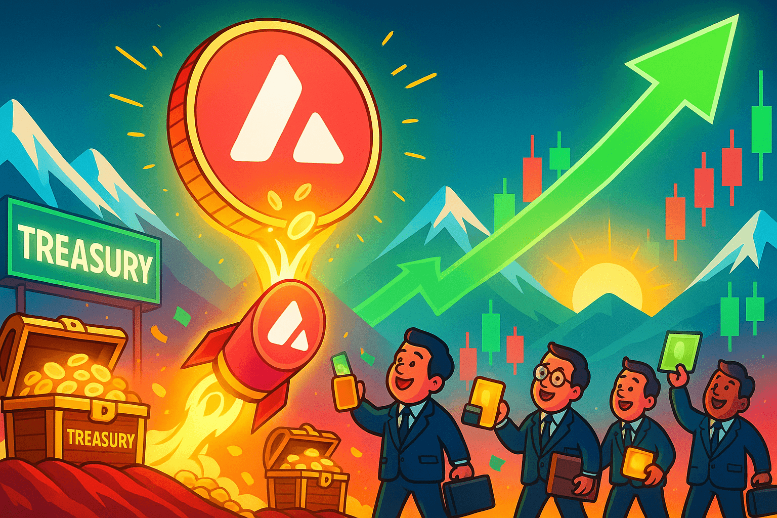 AVAX Expands Institutional Holdings — Is $50 the Next Target After Treasury Boost?