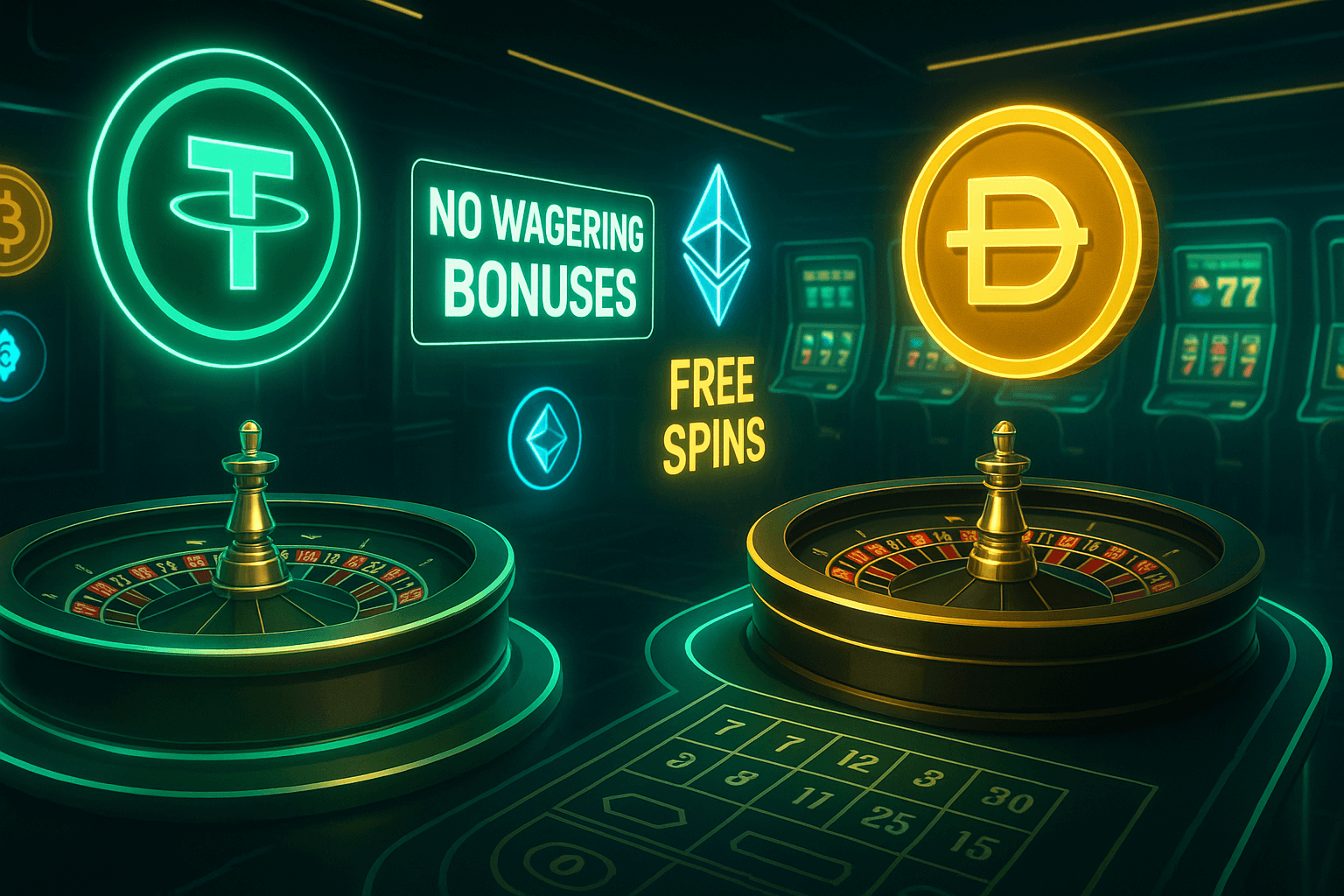 Trusted Online Roulette Sites With No Wagering Bonuses [USDT and DAI Supported]