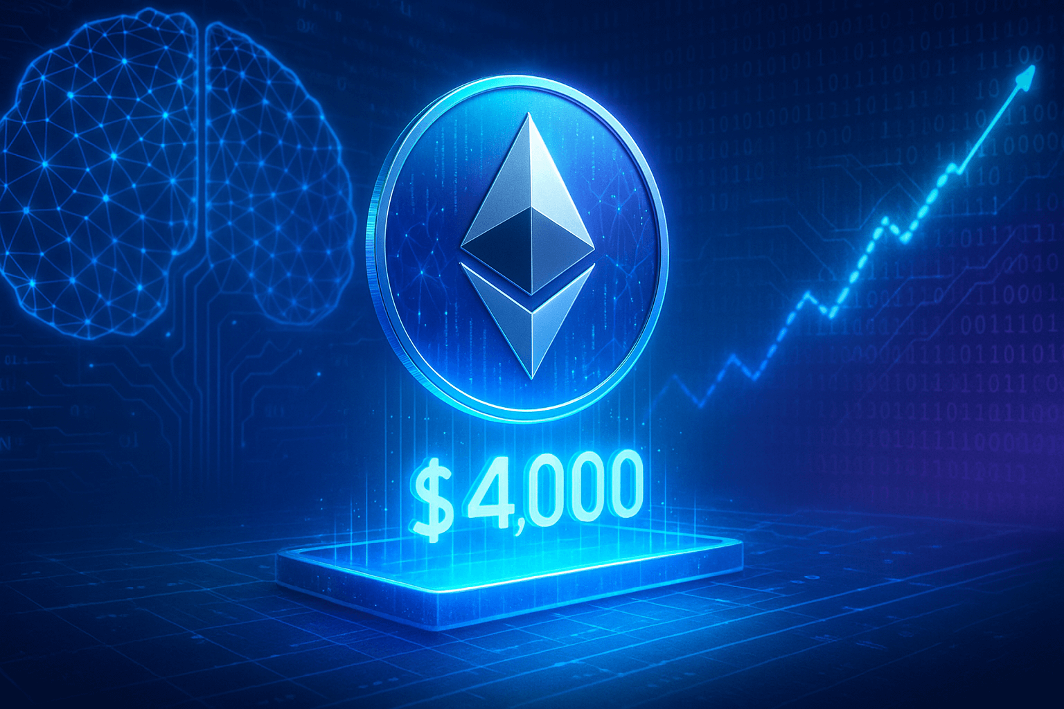 AI Forecast Suggests Renewed Momentum for Ethereum if $4,000 Holds